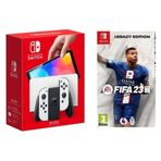 Nintendo Switch Oled Beyaz Beyaz Oyun Konsolu + Fifa 23 Oyun