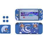 Nintendo Switch OLED Çoklu Koruma Kiti 8 In 1 Dobe TNS-1192B - Mavi