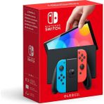 Nintendo Switch Oyun Konsol OLED Model Kırmızı Mavi 32 GB Depolama ile Resmi Distribütör Garantili