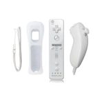 Nintendo Wii 2in1 Motion Plus Remote Kontroller + Nunchuk Kontroller Set - Beyaz