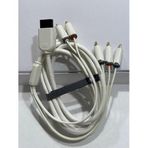 Nintendo Wii ile uyumlu oyun konsol component kablo + r/l kablo 2 metre