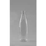 Nio Concept 1000 ML Boş Pet Şişe (1 Litre) Kilitli Kapaklı-Gıda için Uygun Şeffaf Pet Şişe 5 ADET