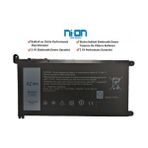 Nion Dell Vostro 5468 Notebook Batarya