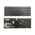 Nion Hp Elitebook 840 G5 Elitebook 846 G5 Uyumlu Notebook Klavye (Siyah-Aydınlatmalı Tr)