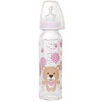 Nip 250 ml Pembe Antikolik 0-6 Ay Kız Cam Biberon