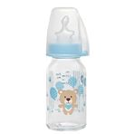 Nip Wide Neck Bottle 125 ml Anti-Kolik Cam Erkek Biberon