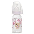 Nip Wide Neck Bottle 125 ml Anti-Kolik Cam Kız Biberon