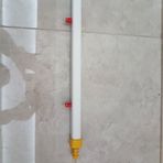 Nipel Tavuk Suluk 40 Cm 2 Nipelli Kare Boru