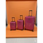 Nippon Valiz 3'lü Set - Fuşya