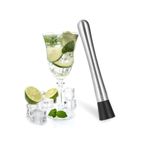 Nirnisa Paslanmaz Çelik Buz Kırma Ezme Çubuğu Mojito Kokteyl Yapma Tokmağı Nane Limon Meyve Ezici Muddler