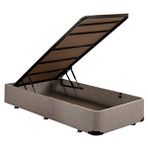 Niron 100x200 cm Tek Kişilik Sandıklı Klasik Kumaş Baza