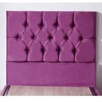 Niron 90 cm Mor Yatak Başlığı