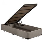 Niron 90x200 cm Tek Kişilik Sandıklı Klasik Kumaş Baza
