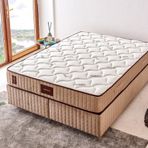 Niron Bamboo Yatak 80x180 Tek Kişilik Doğal Bambu Kumaş Tam Ortop Yatak