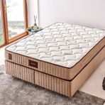 Niron Bamboo Yatak 90x200 Tek Kişilik Doğal Bambu Kumaş Tam Ortop Yatak