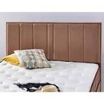 Niron Comfort 120 cm Tek Kişilik Sütlü Kahve Yatak Başlığı