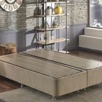 Niron Ela 200x200 cm Sütlü Kahve Silinebilir Soho Kumaş Çift Kişilik Kumaş Baza Ve Başlığı