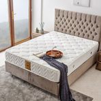 Niron Relax 200x200 cm Lüks Ergonomik Çift Kişilik Yatak