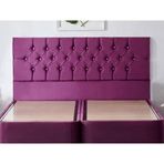 Niron Violet 160 cm Mor Yatak Başlığı