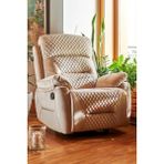 Niron Yatak Cappuccino Sallanan Dönen ve Yatan Tv Koltuğu