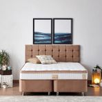 Niron Yatak Latte Full Ortopedik Sert 160x200 cm Çift Kişilik Yatak