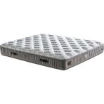 Niron Yatak Line Visco Yatak 150 x 200 cm Çift Kişilik 28 cm Visco Süngerli Yaylı Lüks Yatak Orta Sert Koyu Gri - 150 × 200 cm