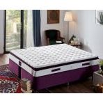 Niron Yatak Purple 140X190 cm Çift Kişilik Pedli Yaylı Yatak