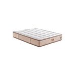 Niron Yatak Star 90x190 cm Tek Kişilik NMS Yaylı Saten Kumaşlı Full Ortopedik Sert Krem Bordür