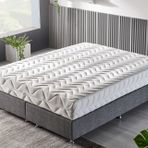 Niron Yatak Visco Fusion 180x200 cm Çift Kişilik Paket Yaylı Visco Sünger Lüks Ortopedik Yumuşak Yatak