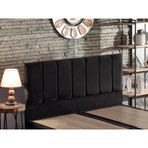 Nironyatak Piano Lite Çift Kişilik Yatak Başlığı - 160 Cm Siyah Kumaş Başlık