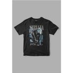 Nirvana "Curt Cobain" Baskılı Tişört