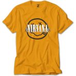 Nirvana Guitar Sarı Tişört - L