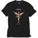 Nirvana In Utero Siyah Tişört - L