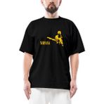 Nirvana Kurt Cobain Oversize Siyah Tişört - M