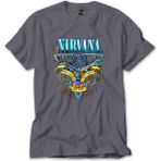 Nirvana Poster Gri Tişört