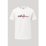 nirvoda I Love Kick Boks Baskılı Loose Fit Bisiklet Yaka Unisex Tişört NRV-ILOVEKICKBKSTSHIRT-6023