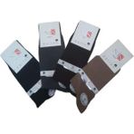 Nis 404 K Erkek Cotton Bambu Socks Çorap (4 Adet) - Karışık Renkli - 40-44 - 40 - 44 - Çok Renkli
