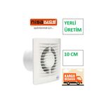 Nisa Banyo, Tuvalet, Mutfak Aspiratör Fan (220 Volt, Yerli Üretim) 100 Lük