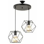 Nisa Luce 62665 Siyah Zambak 2'li Avize