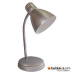 Nisa Luce Modern Krom Spiralli Siyah Masa Lambası