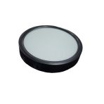 Nisaluce 18W Siva Ustu Yuvarlak Led Panel 6500K Siyah Kasa