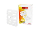 NİSALUCE EAMP-096/B 30W - E27FLOWER KATLANIR- 4B ŞEKİL16X21CMBEYAZ LED LAMBA AMPUL 2700LÜMEN- 6500K (4604)