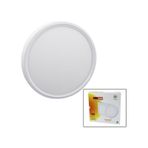 Nisaluce Epl-24sü 24w Beyaz Metal Kasa Sıva Üstü Yuvarlak Led Slim Panel 1680lm Beyaz 6500k 30.000 S