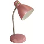 Nisaluce Modern Krom Spiralli Pembe Masa Lambası