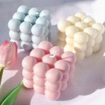 Nişan – Söz – Düğün – Baby Shower – Parti Hediyelik Mini Mumlar 3 Adet - Çok Renkli