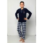 Nisanca Kışlık Erkek Çocuk Polar Pijama Takımı
