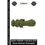 #Nişangah Reddot Avcılık Tüfek Dürbün Airsoft Ray Spike Hd30f Taktikal Çift Renk Noktalı Nişangah