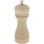 Nisar Store 345 Tuz Değirmeni Kayın, Doğal/beyaz, Değirmen Paslanmaz Çelik, 14 cm - Acı Yeşil - Option-1