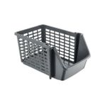Nisar Store 5 Adet Çok Amaçlı Katlı Geçmeli Organizer, Pratik Dolap Içi Lavabo Altı Evye-Tezgah Üstü Buzdolabı Mutfak Banyo Çamaşır Makinesi Ev Düzenleyici Plastik Sepet (5 Adet - Beyaz) - Kestane Akaju - Option-1
