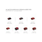 Nisar Store Akülü Vidalama Te-Cd 18/40-1 Li Kit Power X- (18 V, 40 Nm, 13 mm Mandren, 2 Hız, 21 Tork Kademesi + Delme Ayarı, 2 x 2.0 Ah Akü ve Şarj Cihazı Dahil) - Option-1
